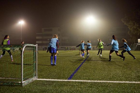 Erstes Training Frauenteam FCU